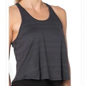 Kyodan Gray Heather Sleeveless Performance Tank Top Relaxed Fit Activewear 1X